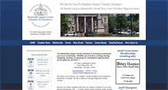 Desktop Screenshot of jaspercountycoc.com